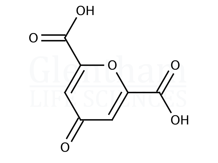 Chelidonic acid Structure