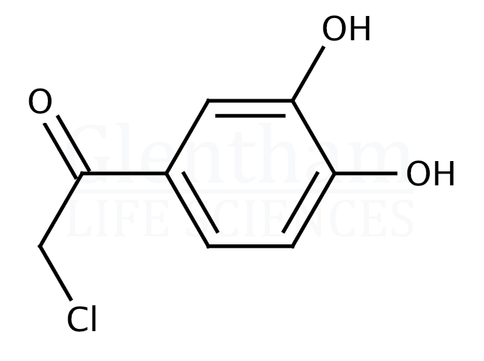 2-Chloro-3'',4''-dihydroxyacetophenone Structure