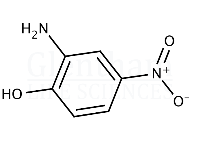 2-Amino-4-nitrophenol Structure