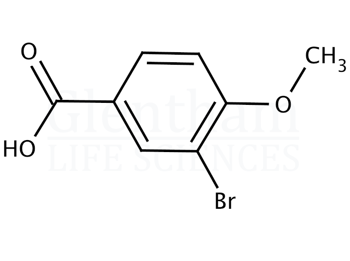3-Bromo-4-methoxybenzoic acid Structure