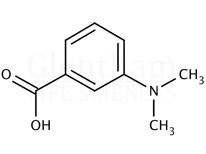 Structure for 3-Dimethylaminobenzoic acid