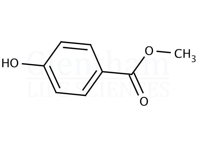 Structure for  Methyl 4-hydroxybenzoate, Ph. Eur. grade  (99-76-3)