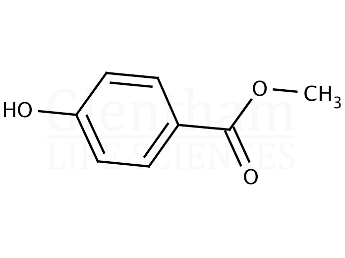 Structure for Methyl 4-hydroxybenzoate, Ph. Eur. grade