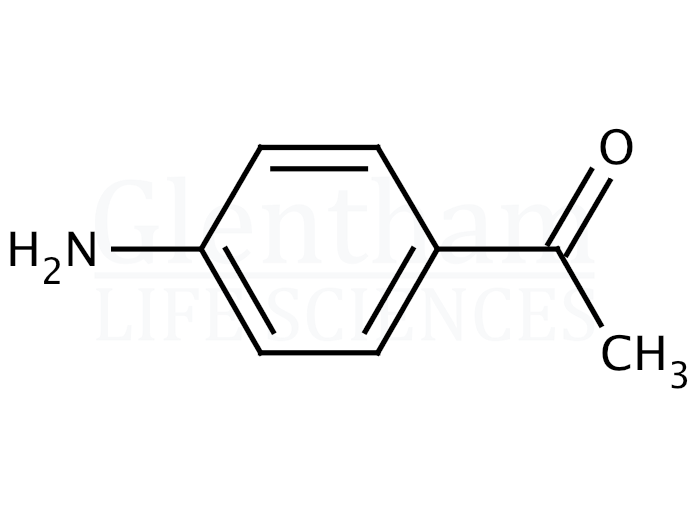 Structure for 4''-Aminoacetophenone