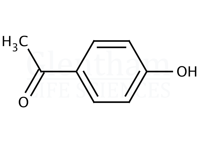 Structure for 4''-Hydroxyacetophenone