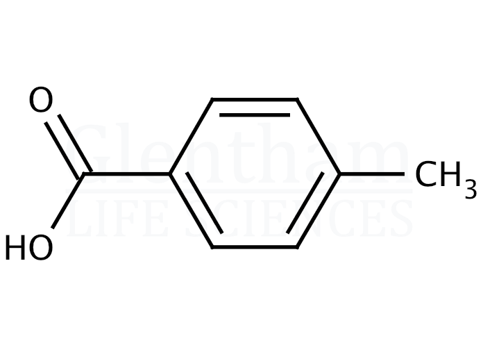 Structure for p-Toluic acid
