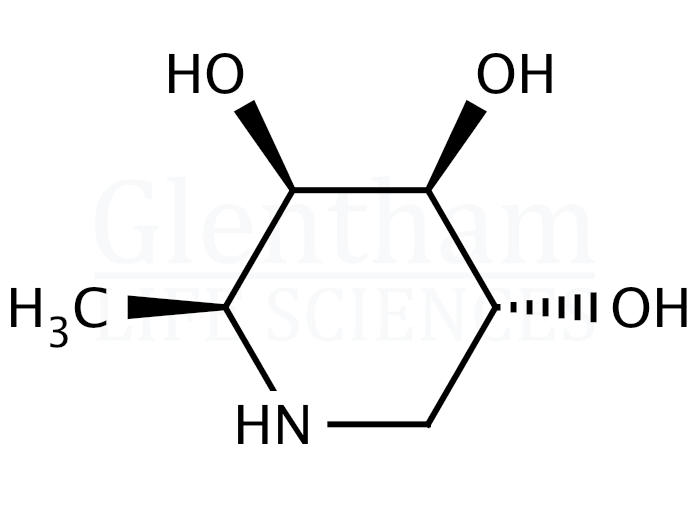 Structure for 1-Deoxyfuconojirimycin hydrochloride
