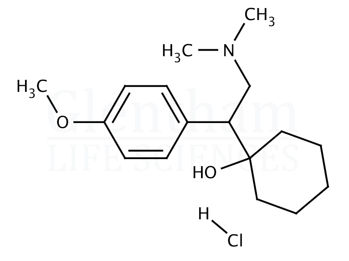 Venlafaxine hydrochloride Structure