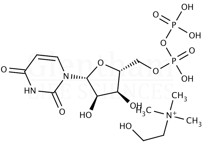 Uridine diphosphate choline Structure