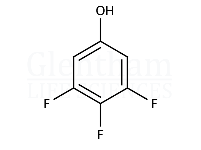 3,4,5-Trifluorophenol Structure