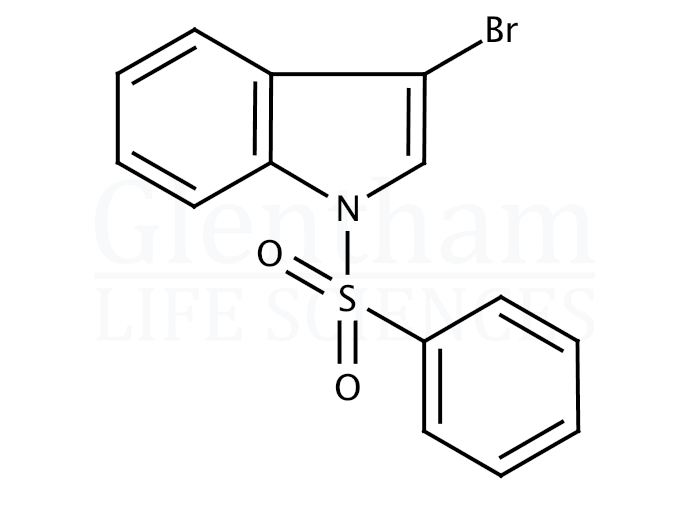 1-Phenylsulfonyl-3-bromoindole Structure