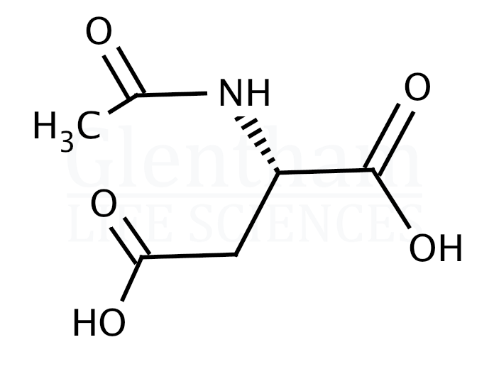 N-Acetyl-L-aspartic acid Structure