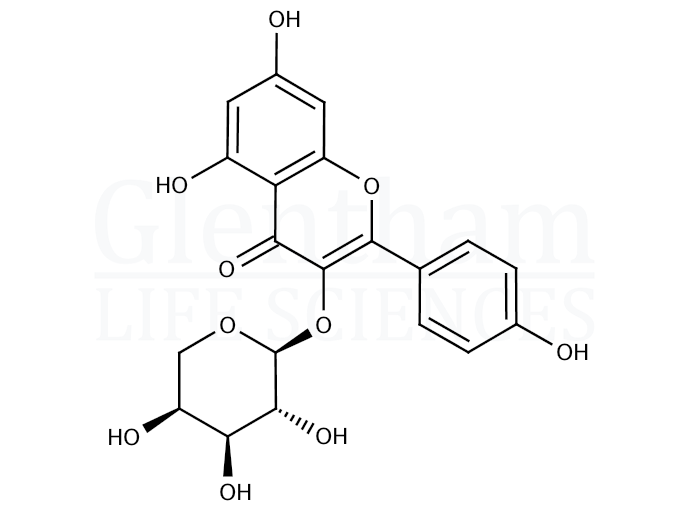 Structure for Kaempferol 3-O-arabinoside